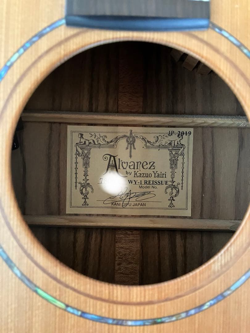K.Yairi WY-1 Reissue エレアコ ギター 純正ケース付