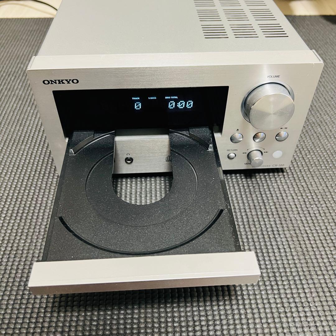ONKYO CR-555 CDレシーバー USB対応 美品 2015年製