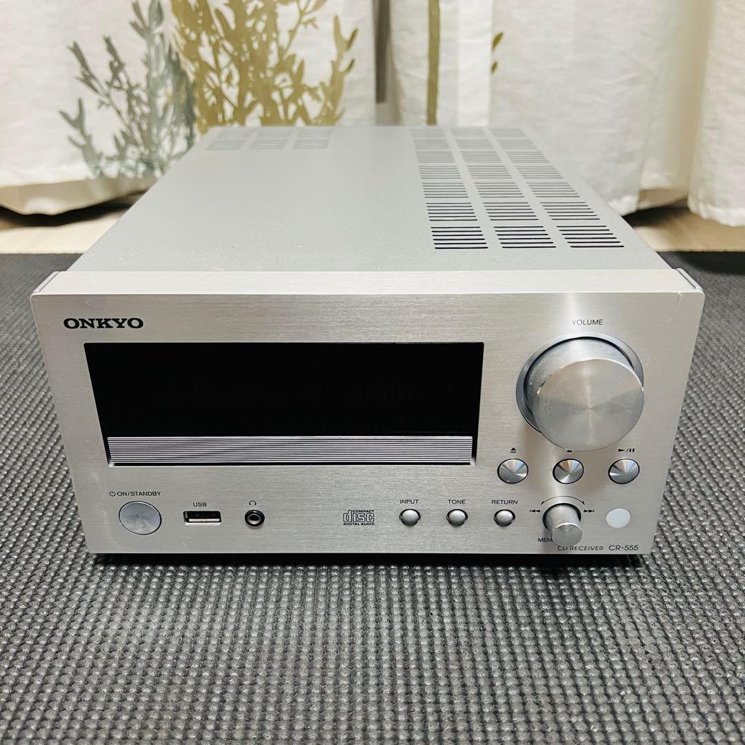ONKYO CR-555 CDレシーバー USB対応 美品 2015年製