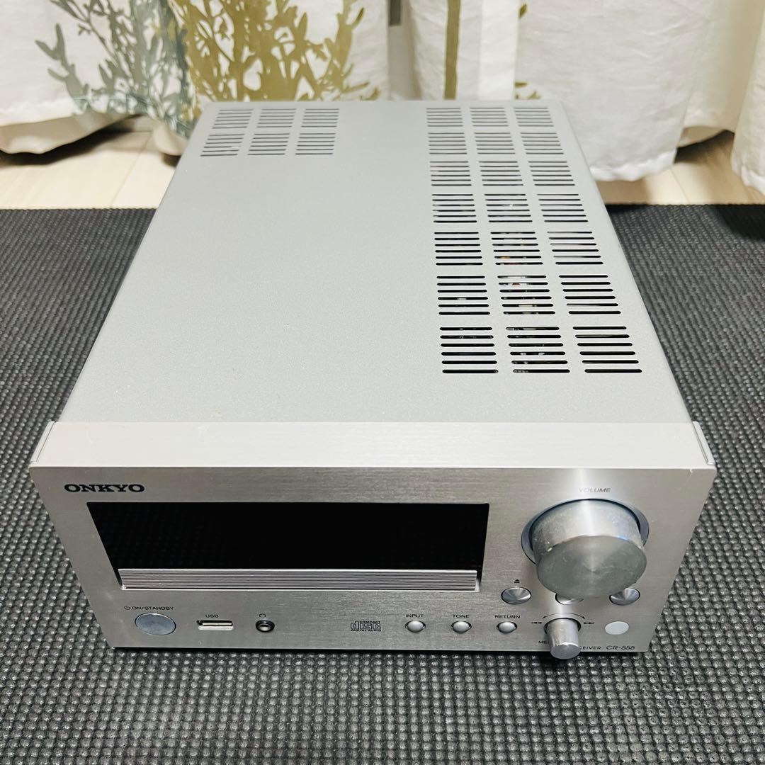 ONKYO CR-555 CDレシーバー USB対応 美品 2015年製