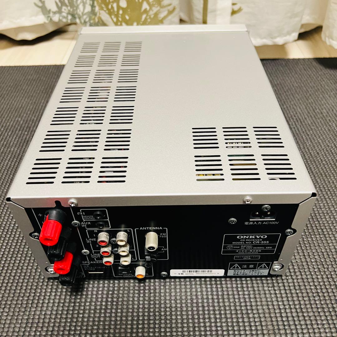 ONKYO CR-555 CDレシーバー USB対応 美品 2015年製