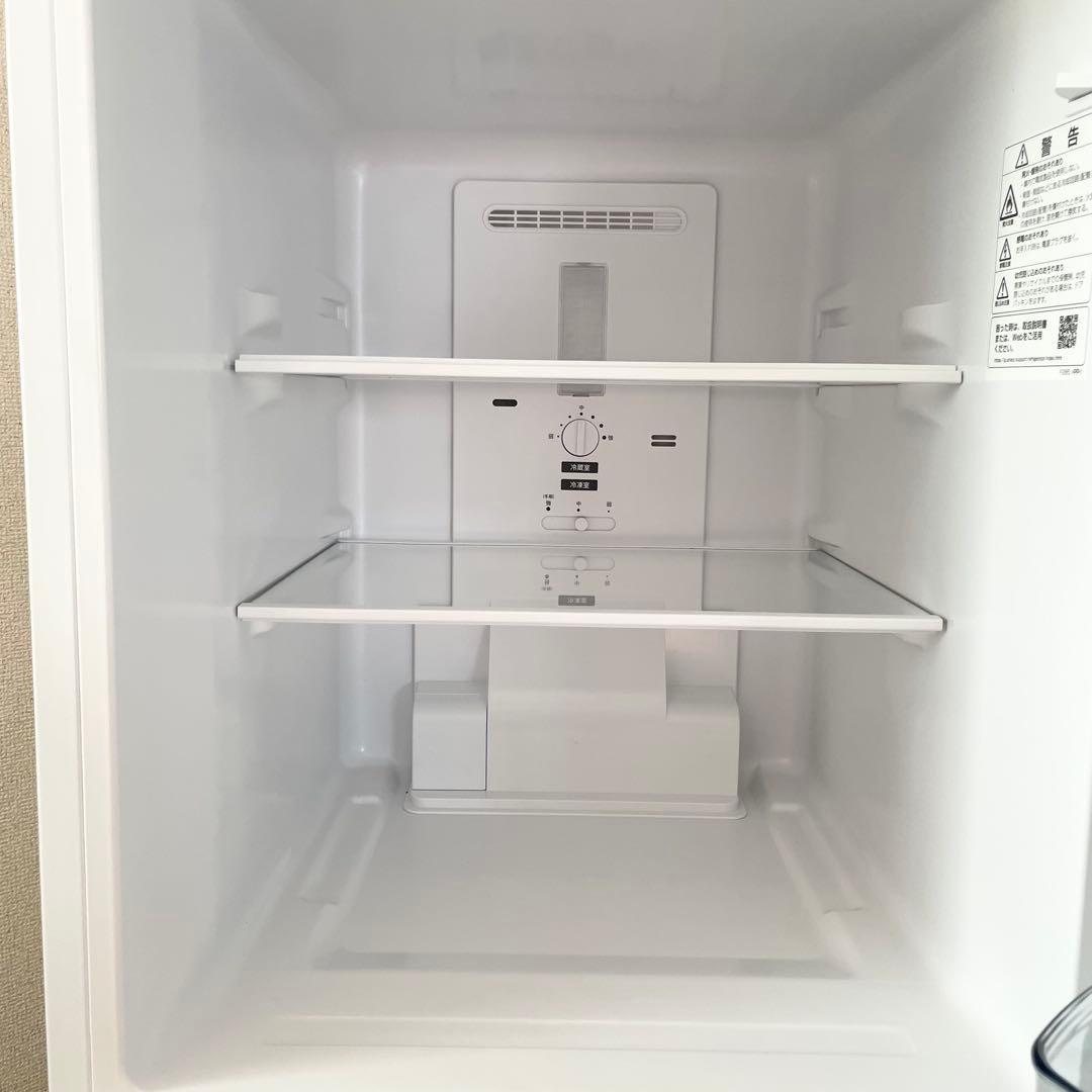 2023年製 SHARP SJ-D15J-W 2ドア冷蔵庫 ホワイト