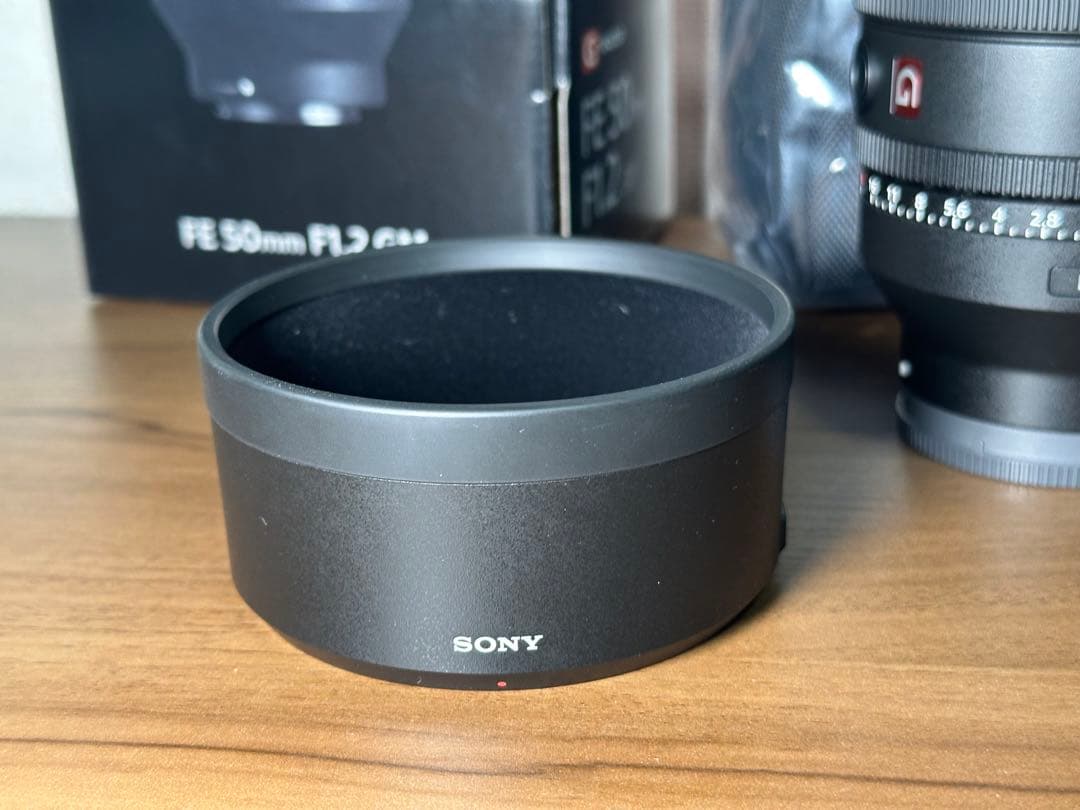 【週末限定特価】超美品 sony FE 50mm F1.2 GM レンズ
