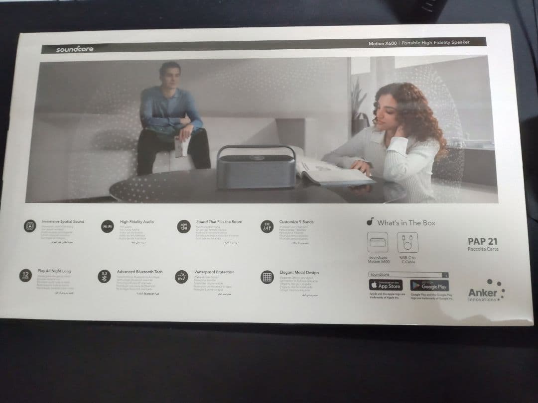 【交換品】Anker Sound Core Motion X600 新品未開封