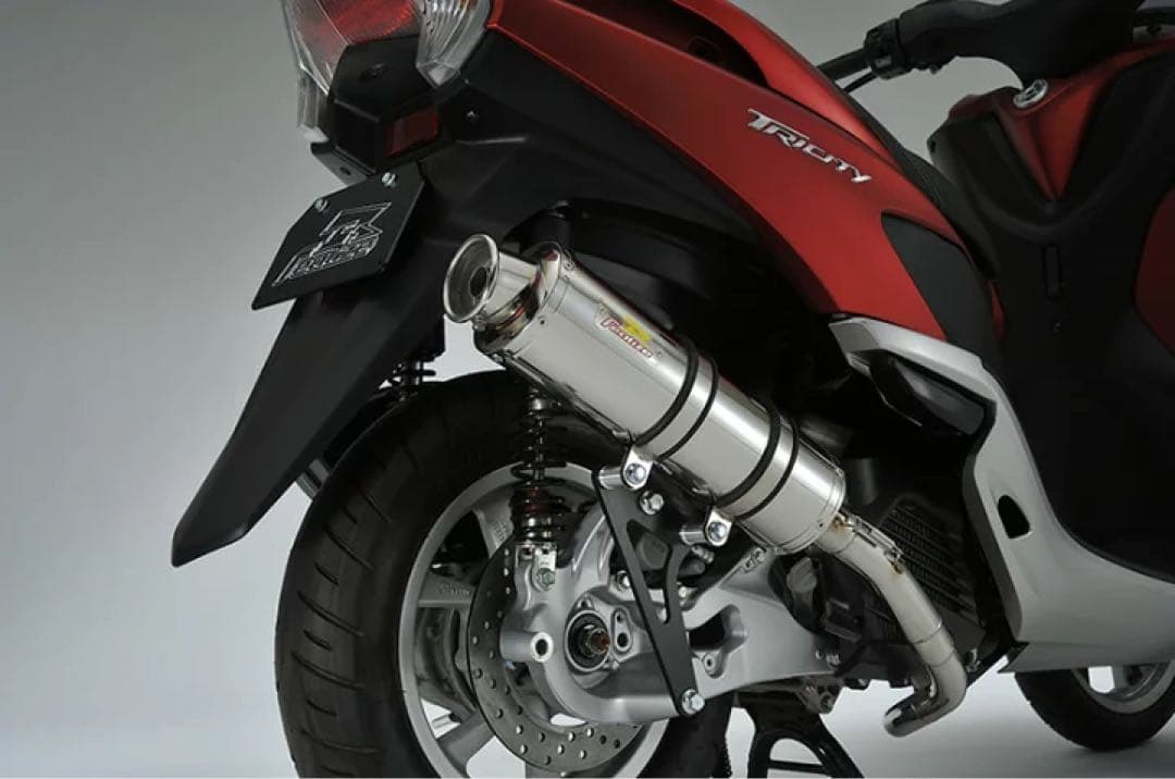 専用Realize ヤマハ トリシティ125 22Racing SUS マフラー