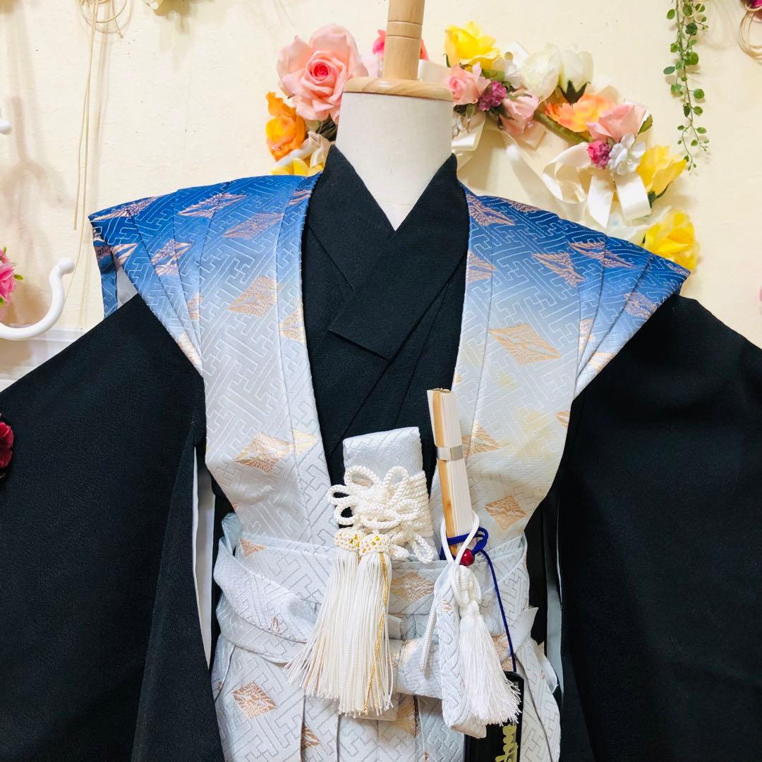 七五三着物五歳‼️完全フルセット‼️1番格上⭐︎陣羽織圧巻⭐︎袴金蘭⭐︎全てトータルコーデ