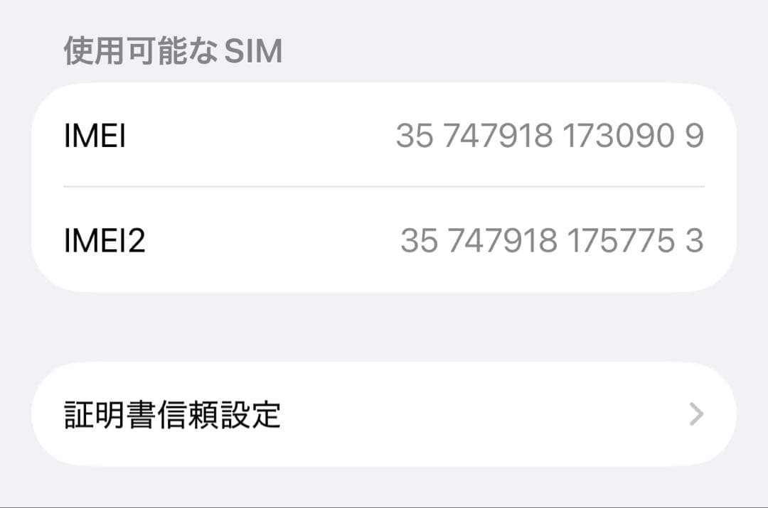 Apple / iPhone 13 ミッドナイト