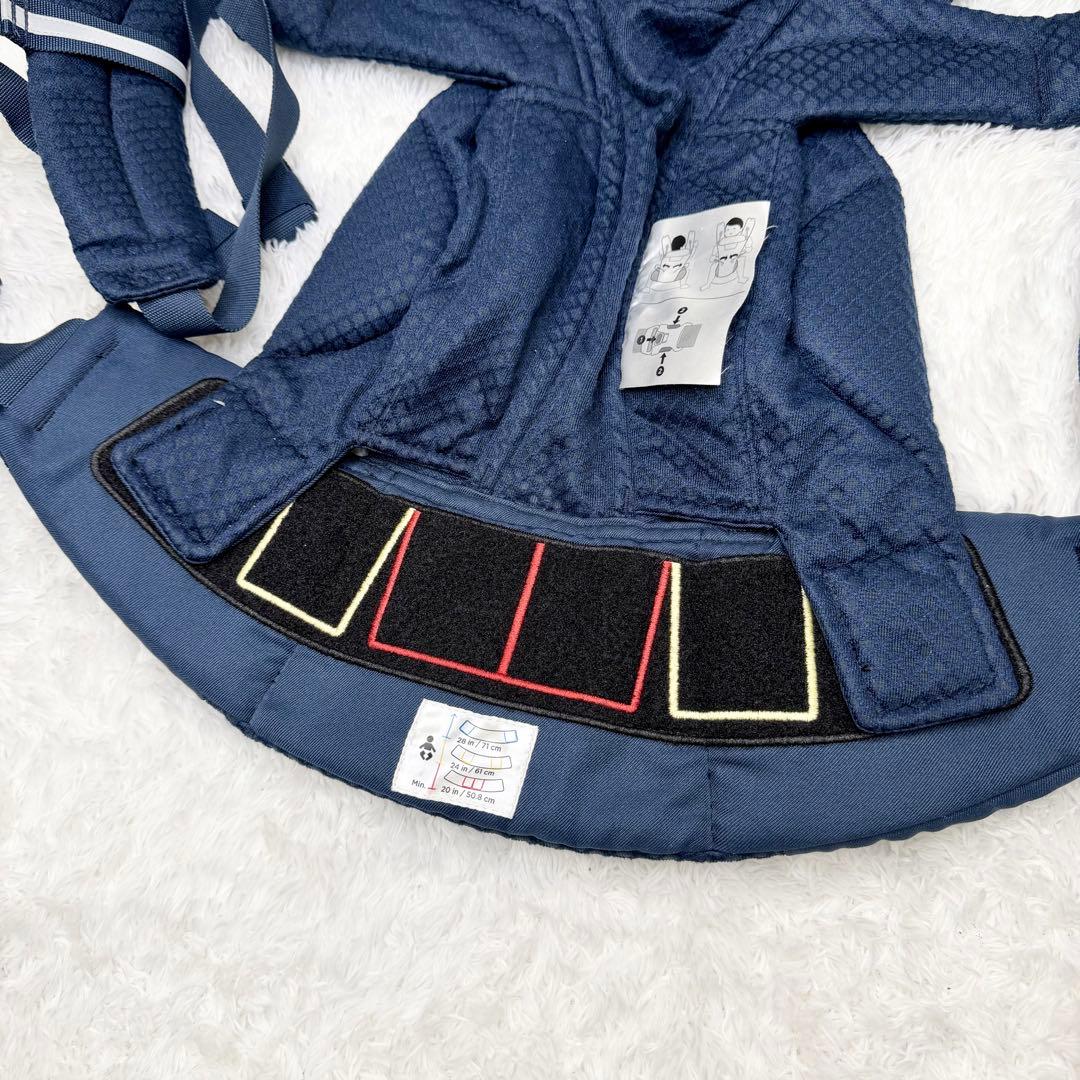 極美品 エルゴベビー オムニブリーズ 抱っこ紐 ミッドナイトブルー
