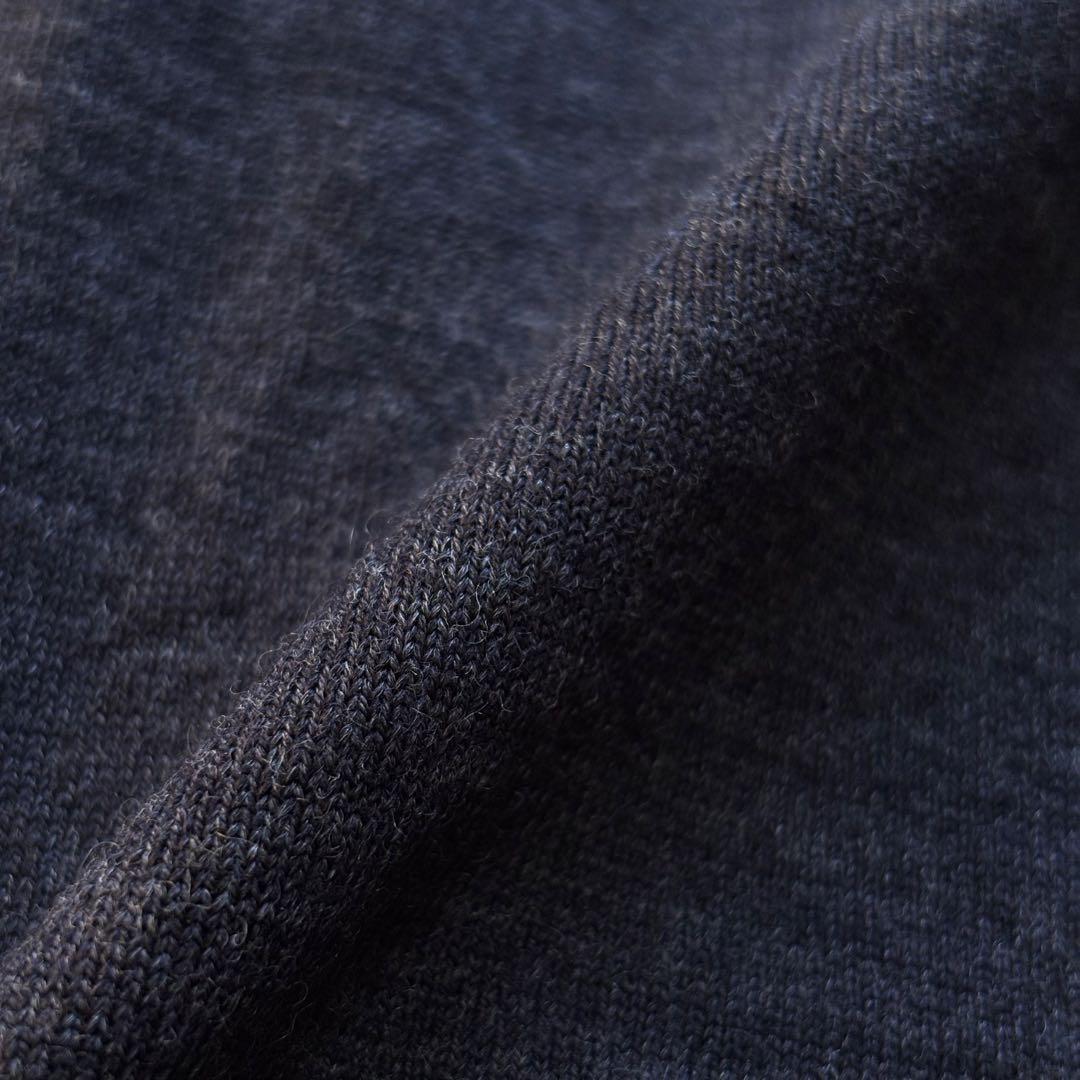 【極美品】LE エルイー ウールモックネックニット レショップ 3 チャコール