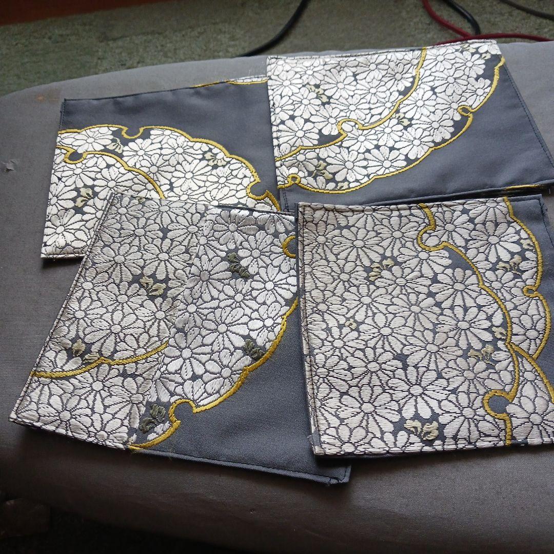 ましろのママ(プロフ読んで)お知らせ有り　　　和装バック小物セット