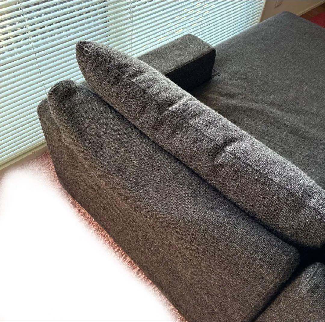 カウチソファ　ソファセット　① ロータイプ　ロング　3個全部購入必要