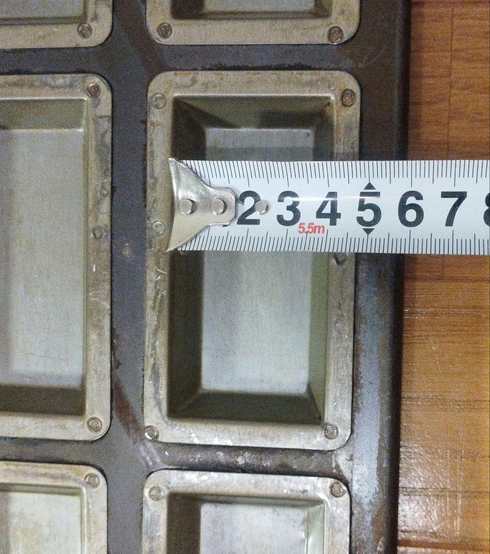 大型天板 フィナンシェ型 30連 業務用 長方形 サイズ/約550×400mm