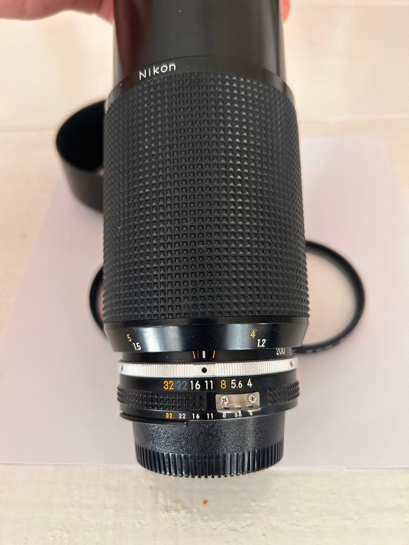 Nikon FM3a ブラック本体, 35mm f2, 80-200f4 レンズ