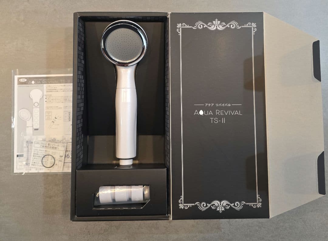 AQUA REVIVAL TS-IIホワイトシャワーヘッドウルトラファインバブル