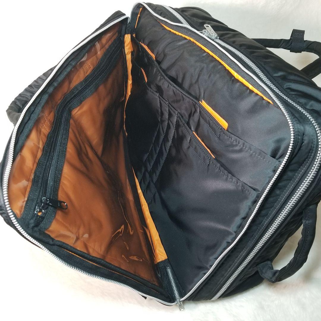 未使用級　PORTER　TANKER　ブリーフケース　2層式　3way　大容量