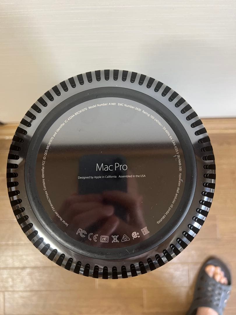 MacPro(Late 2013) 3.5GHz・16GB・512GB