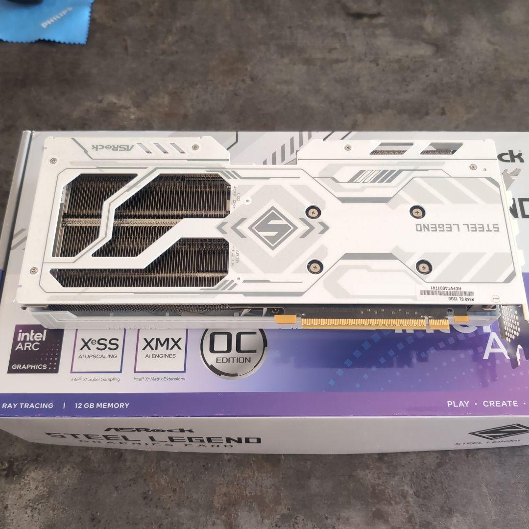 グラフィックボード・グラボ・ビデオカード Asrock Intel Arc B580 12GB STEEL LEGEND