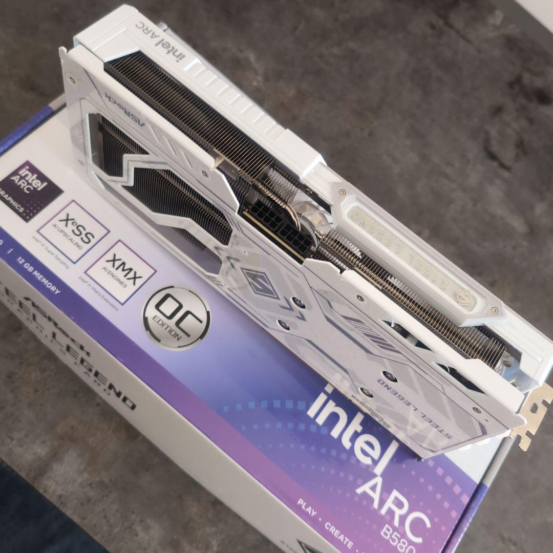 グラフィックボード・グラボ・ビデオカード Asrock Intel Arc B580 12GB STEEL LEGEND