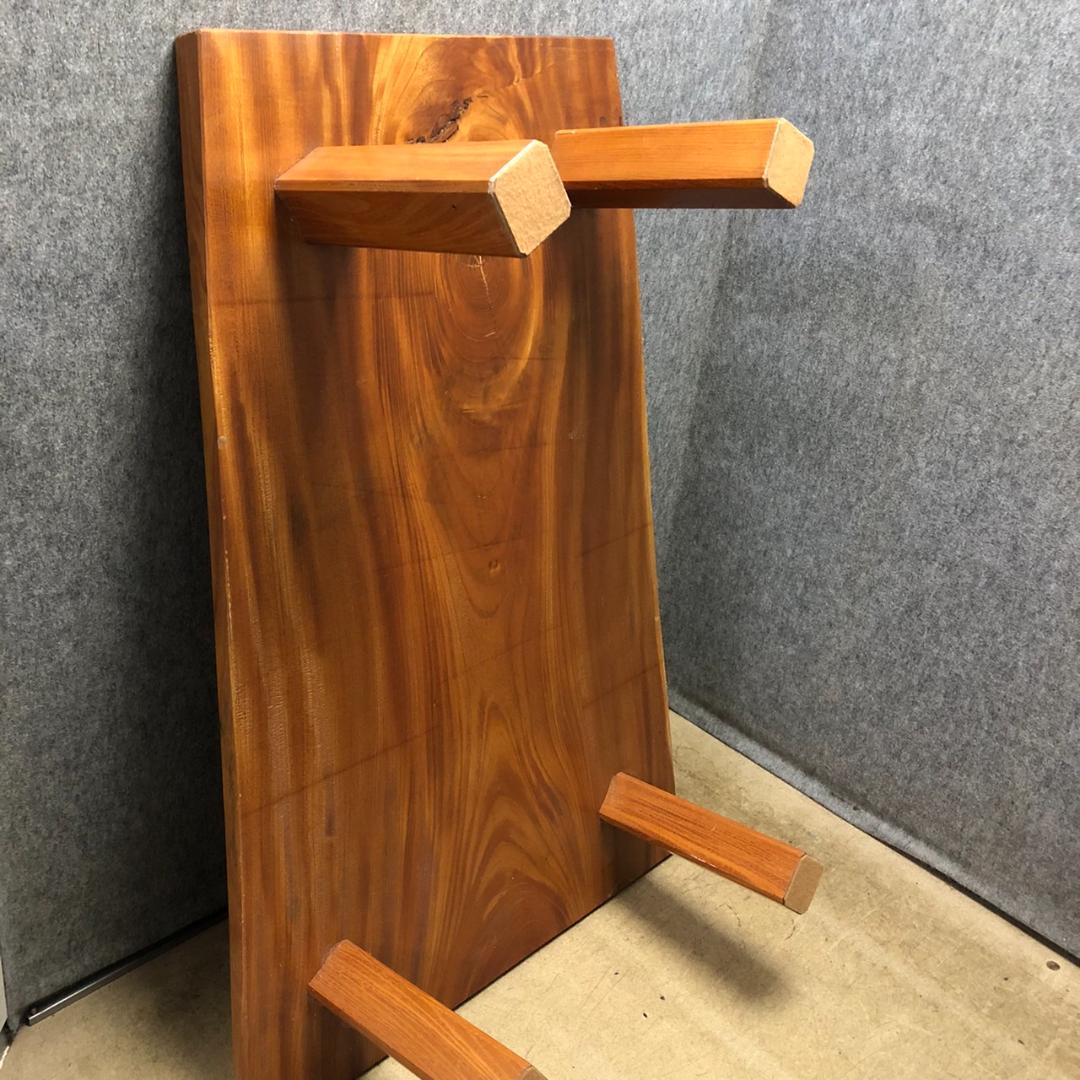 天然木　一枚板　座卓　121×80㎝