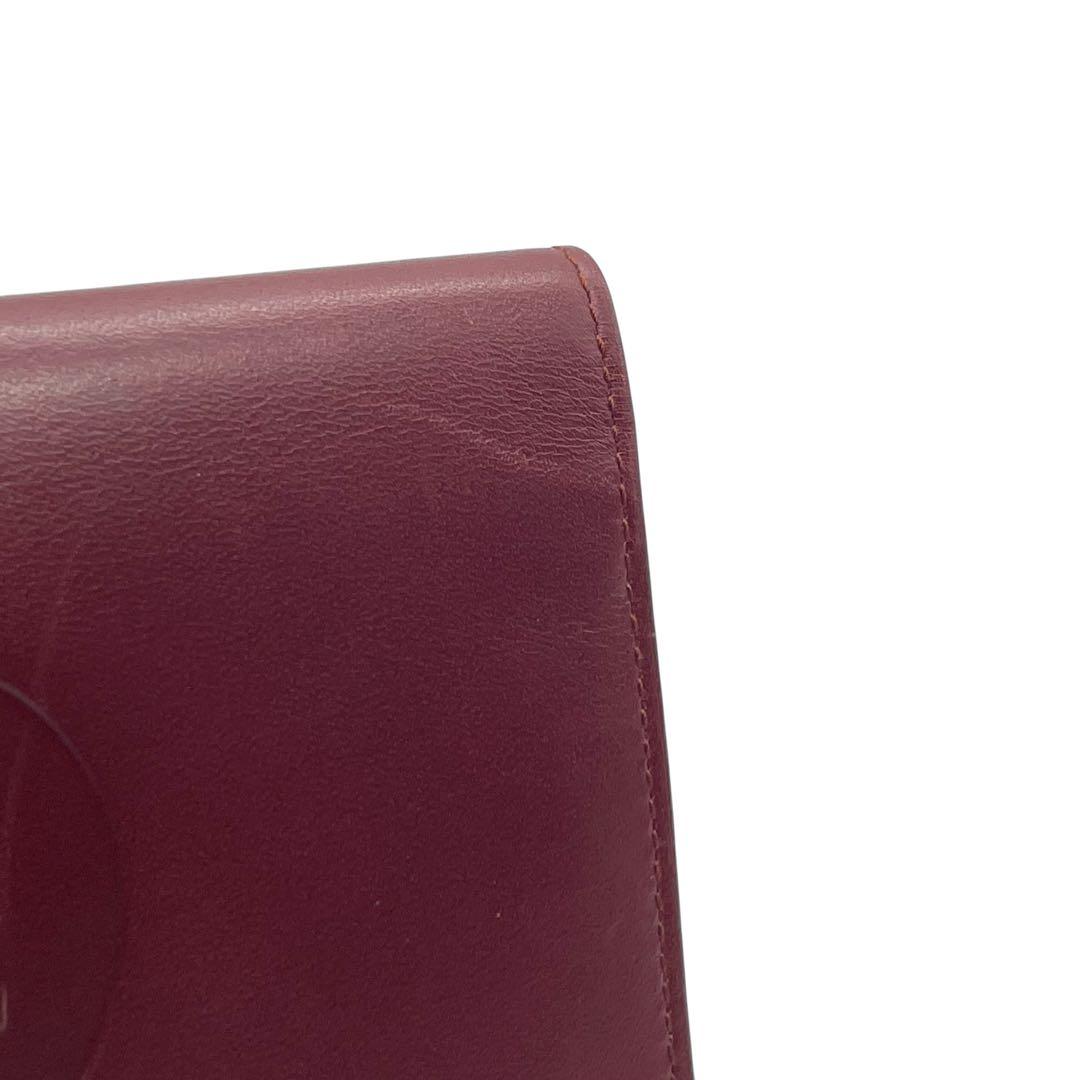 美品　Cartier カルティエ　w6 二つ折り　ケース　名刺入れ　レザー