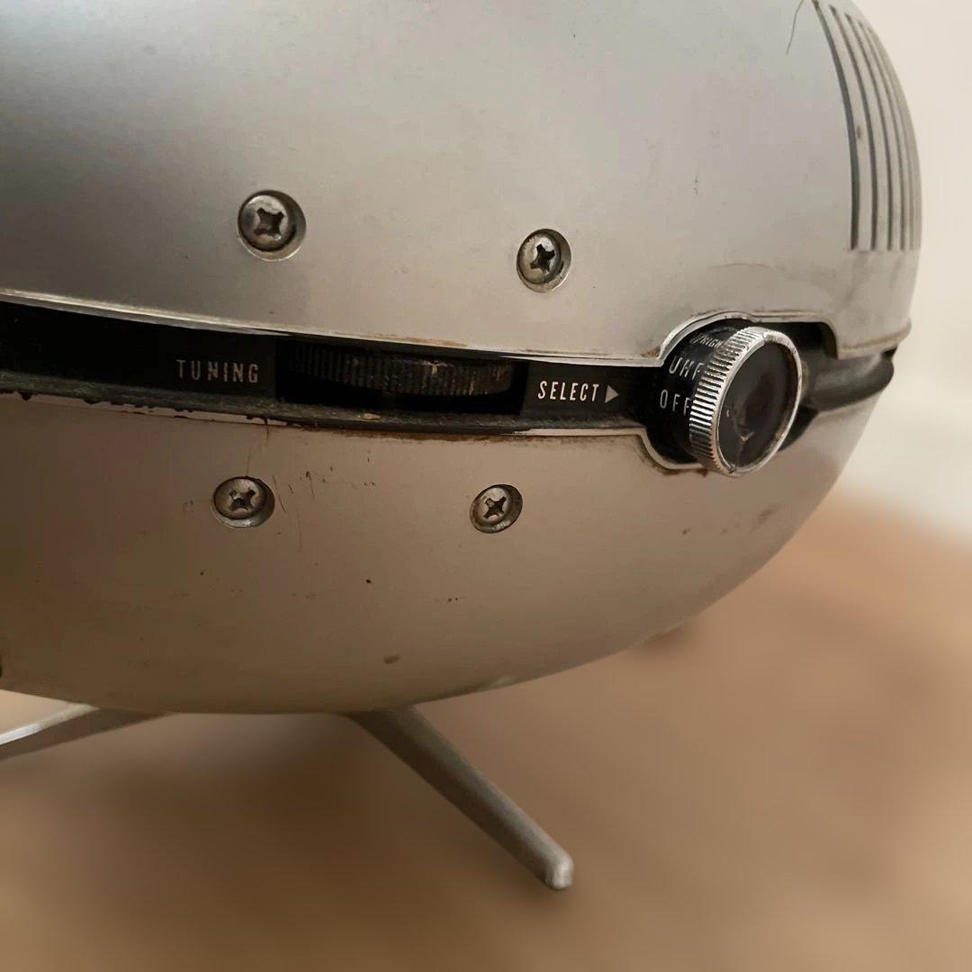 Panasonic TR-005 スペースエイジ ミッドセンチュリー　白黒テレビ
