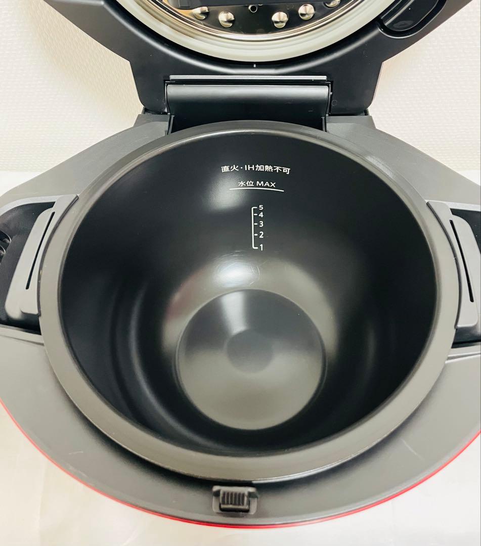 シャープ ヘルシオ ホットクック KN-HW24G-R 水なし自動調理鍋