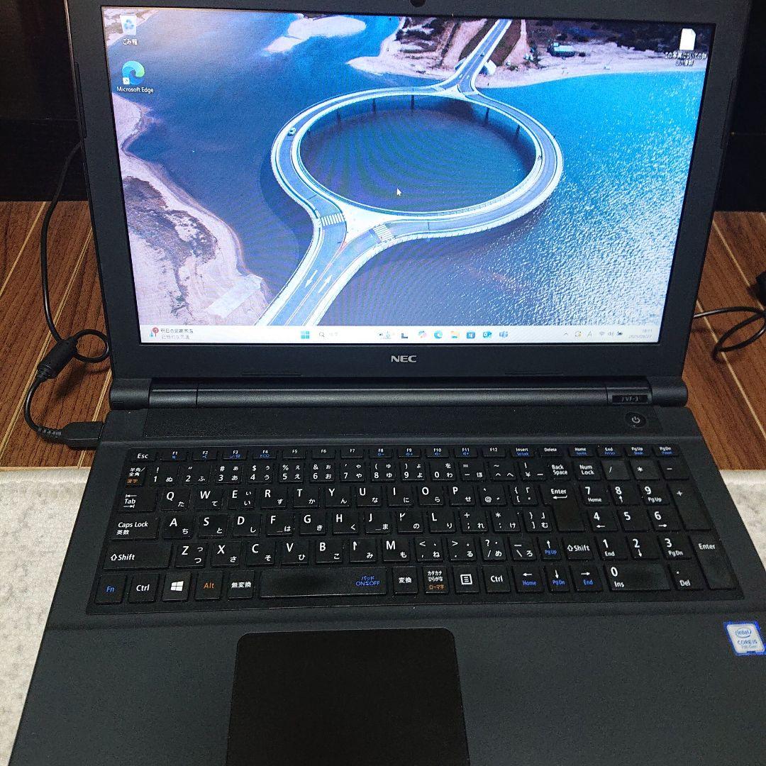 NEC PC-VJT25FZG3 ノートPC 8GBメモリ 128GB SSD