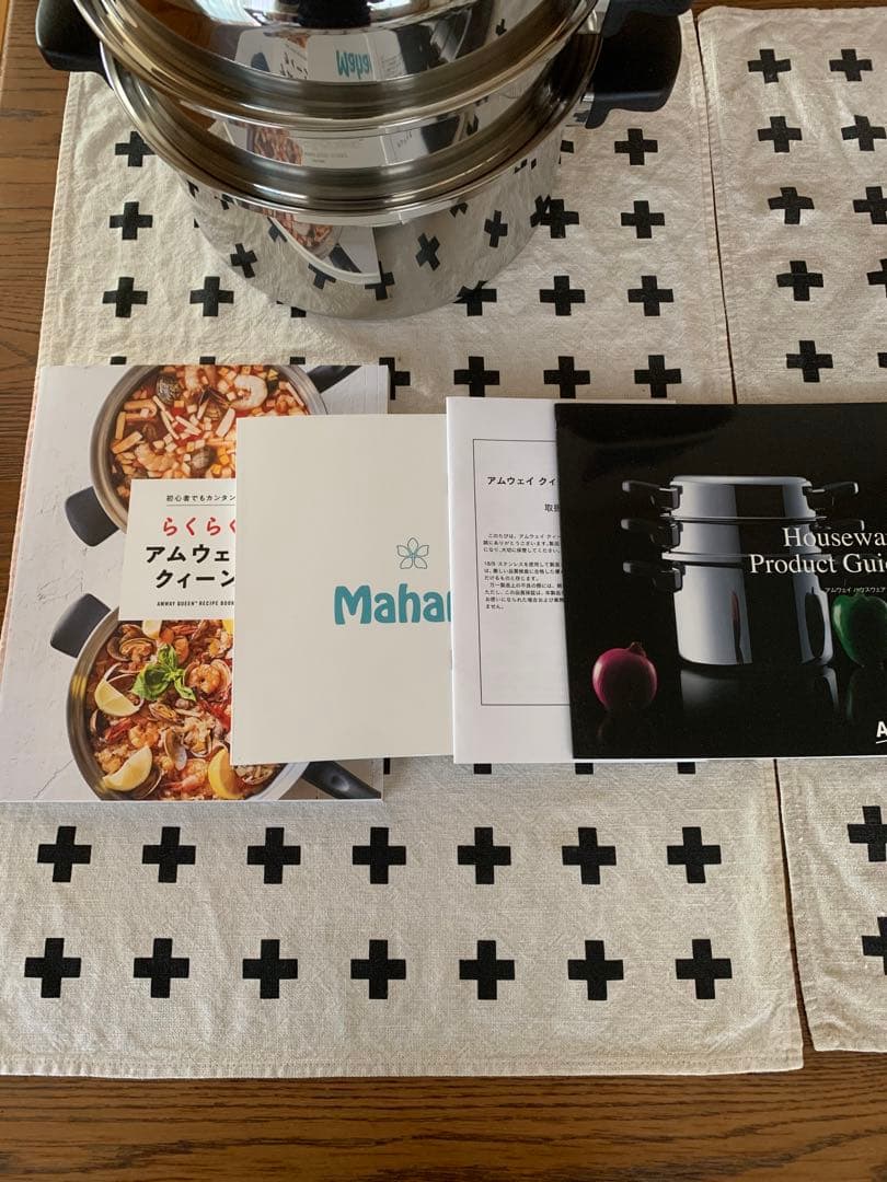 新品未使用‼️アムウェイステンレス鍋