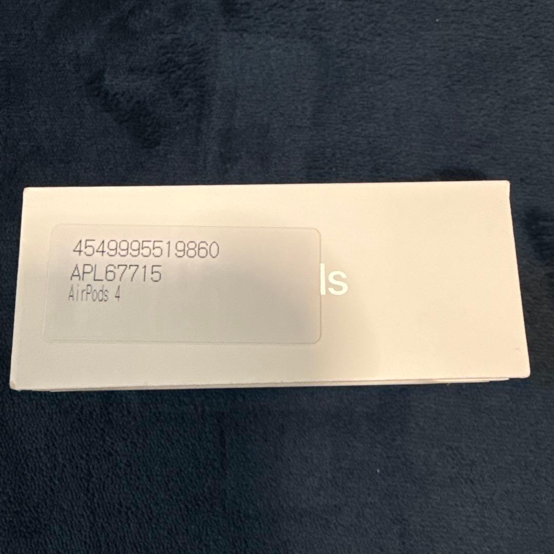 【新品・未開封】Apple AirPods 4（USB-Cケース）
