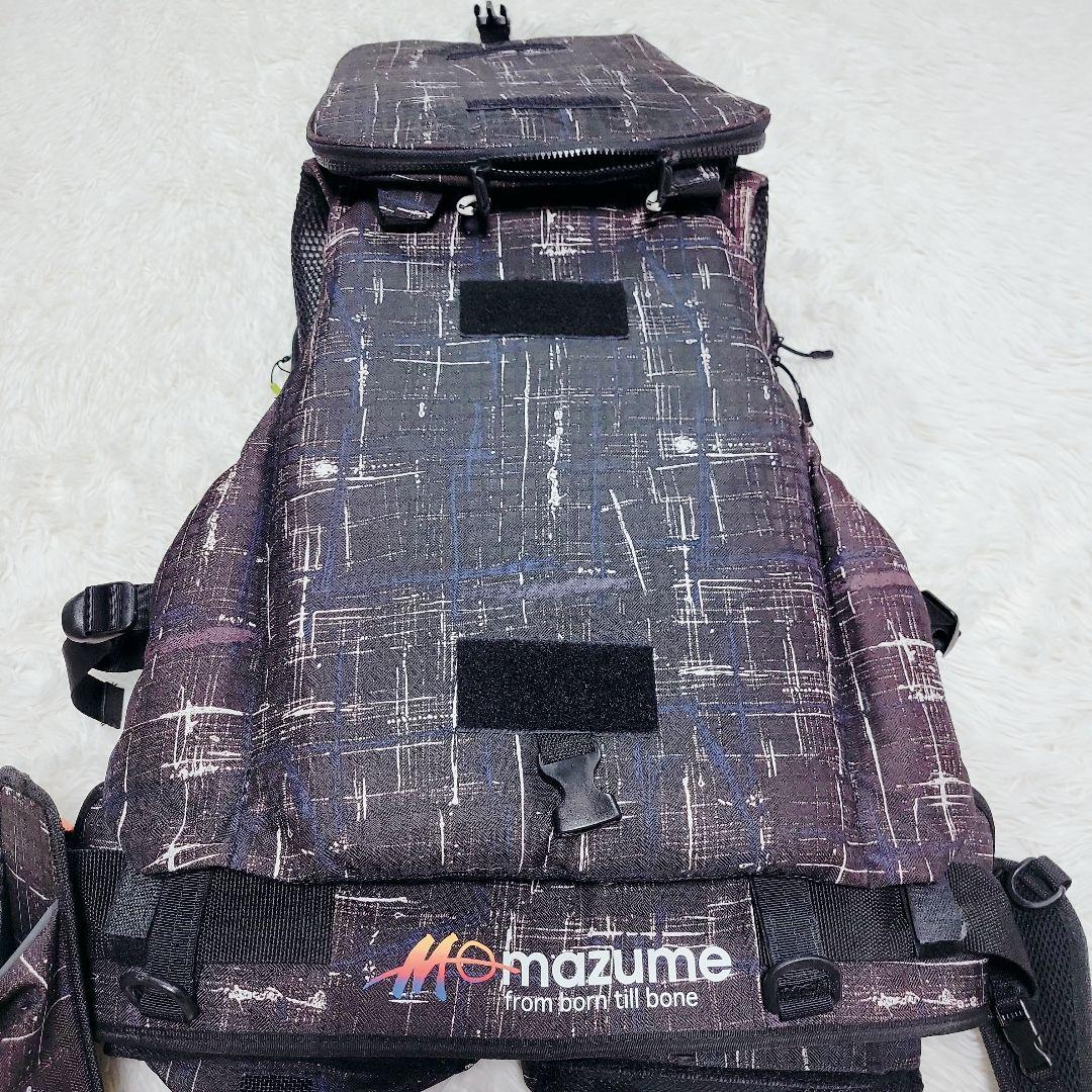 多機能✨mazume/マズメ　レッドムーン ライフジャケットV カモ 救命具