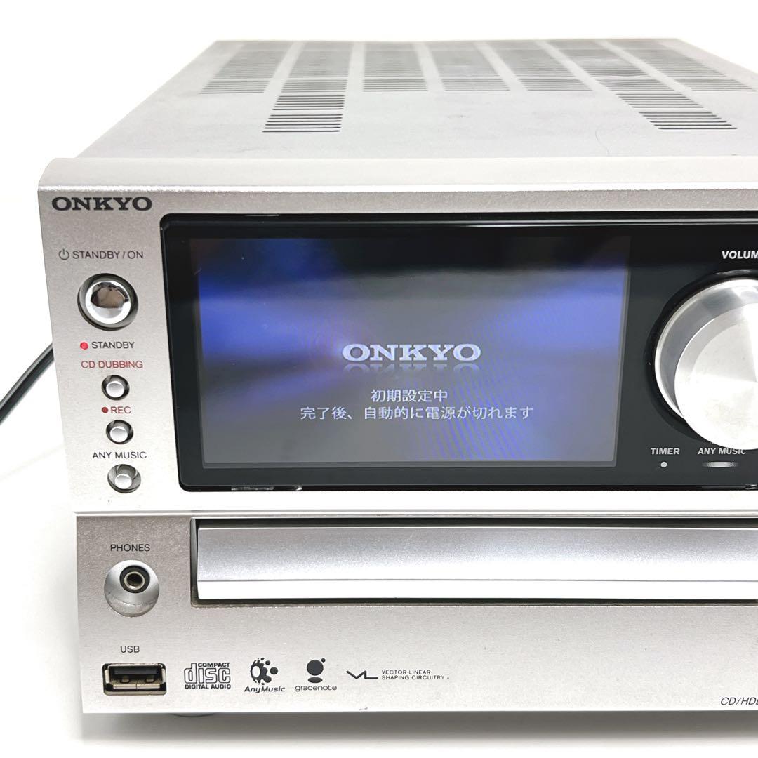 【良品】ONKYO チューナーアンプ BR-NX10 CD HDD オーディオ