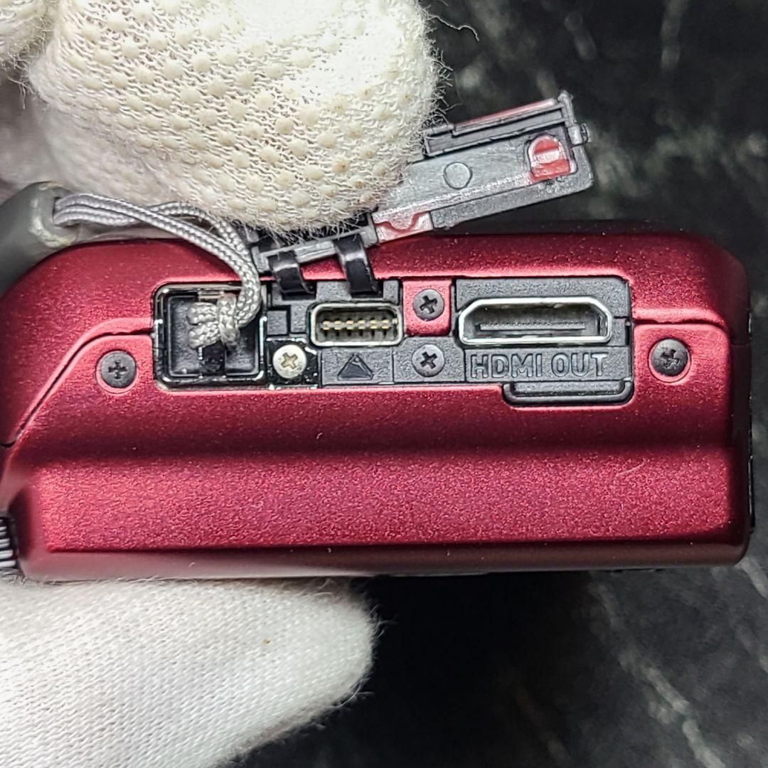 【CASIO】カシオ EXILIM EX-ZR300　1610万画素　レッド