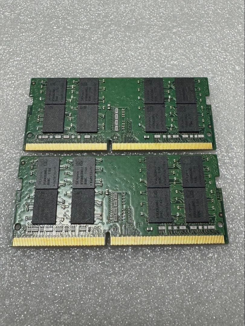 SKhynixPC4 3200AA16GB２枚　32GB BIOSチェック済み