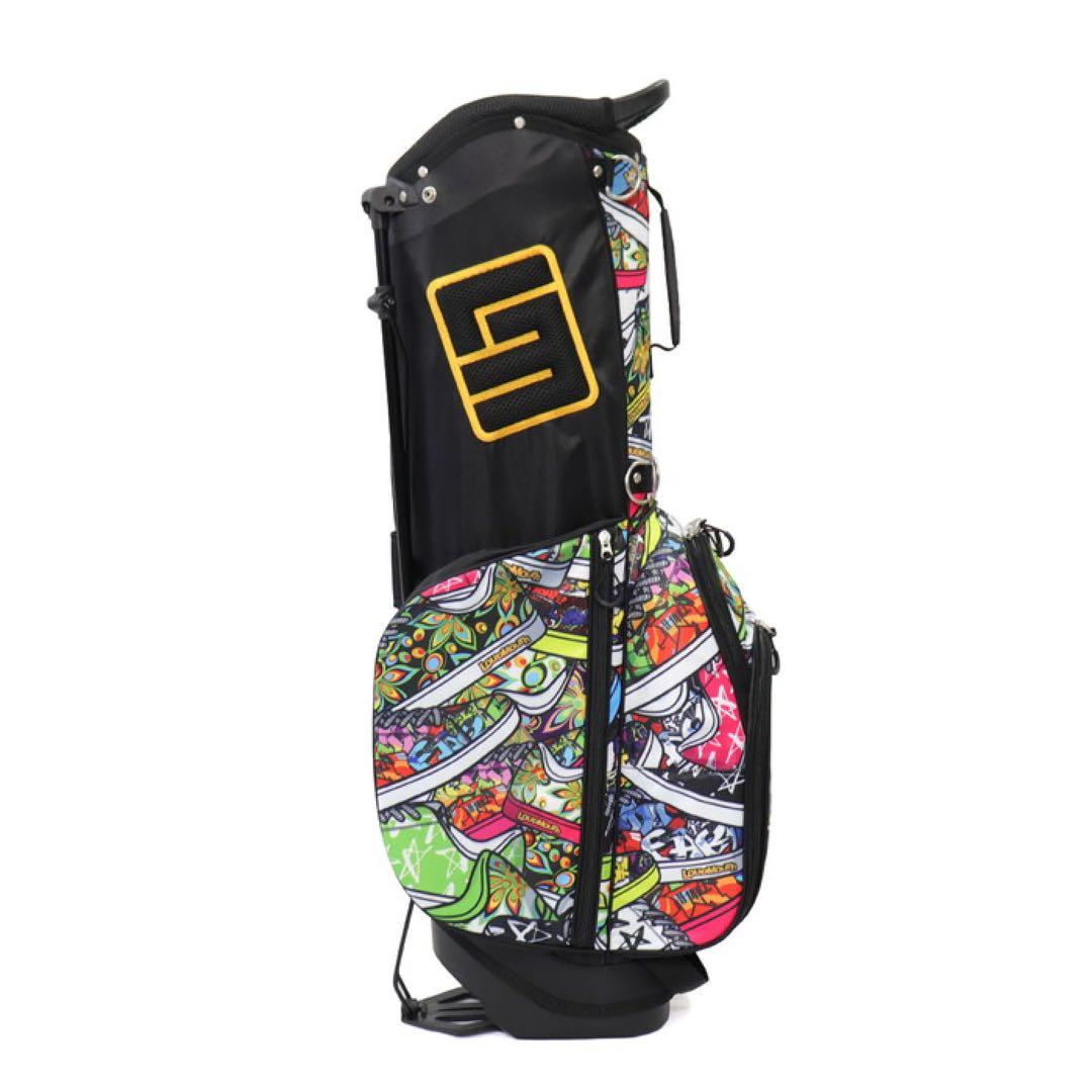 鮫*島様 【新品】ラウドマウス キャディバッグ 8.5型 （400）ラウドスニー