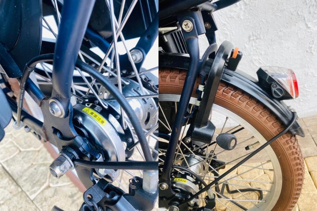 送料無【１年保証】DX 新品部品 整備士 子供乗せ１６Ah　クルーム電動自転車