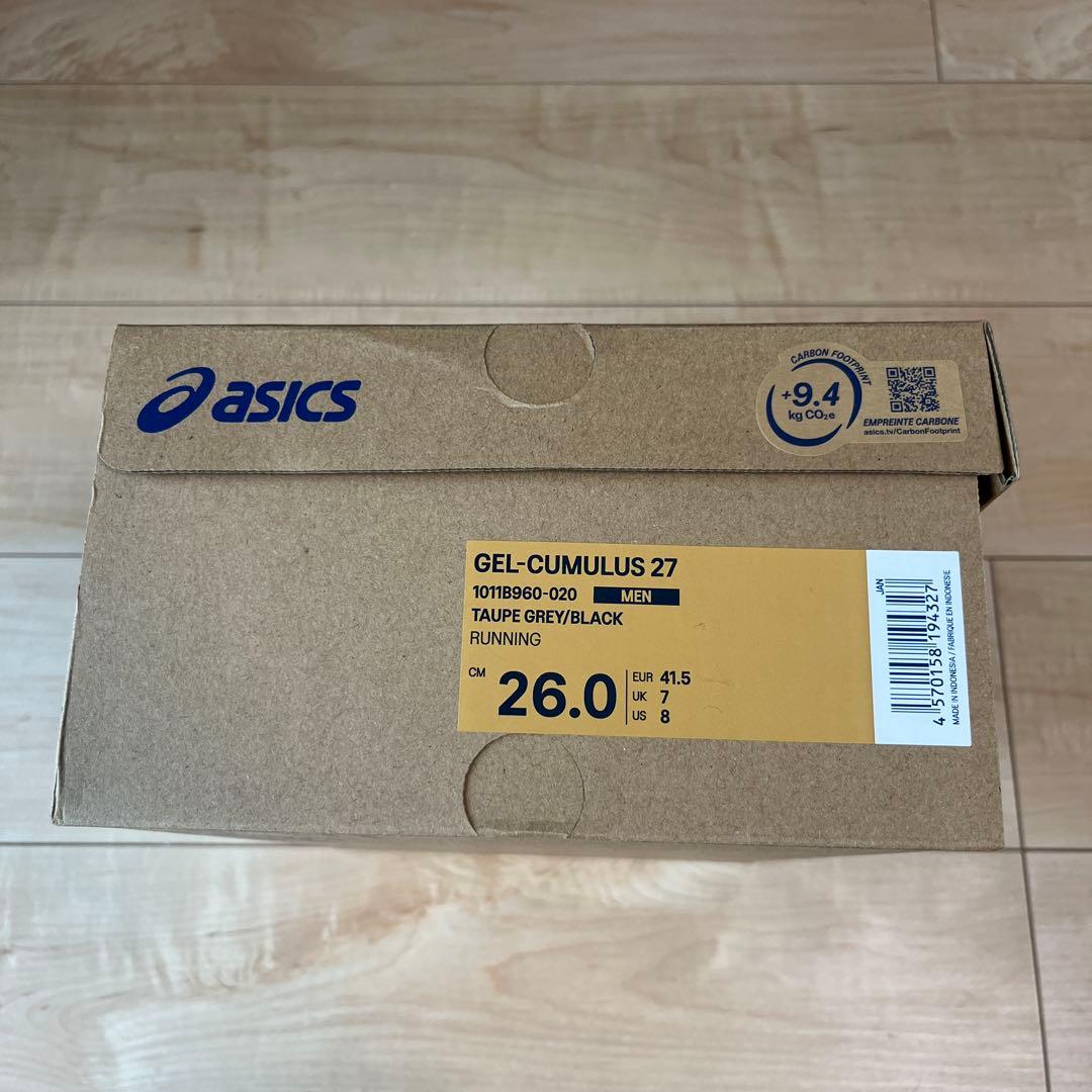 新品未使用ASICS GEL-CUMULUS 27 アシックス ランニング 26