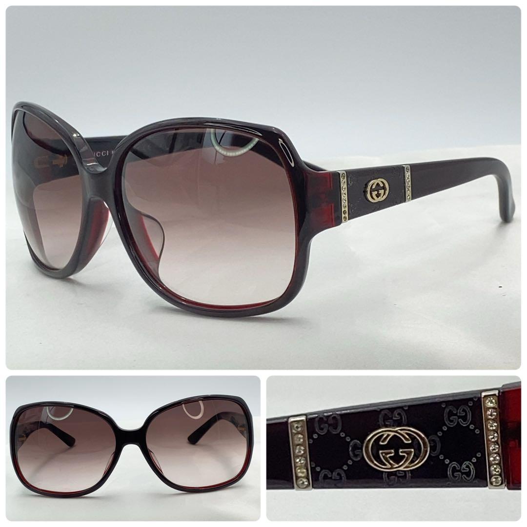 GUCCI サングラス　GG3144/F/S WWUS2 GG柄　良品