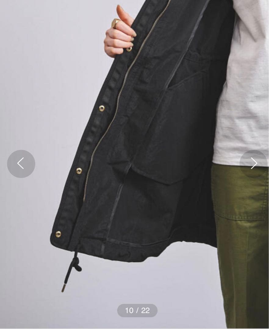 UNITED ARROWS 一部別注TATRAS（タトラス）モッズコート2