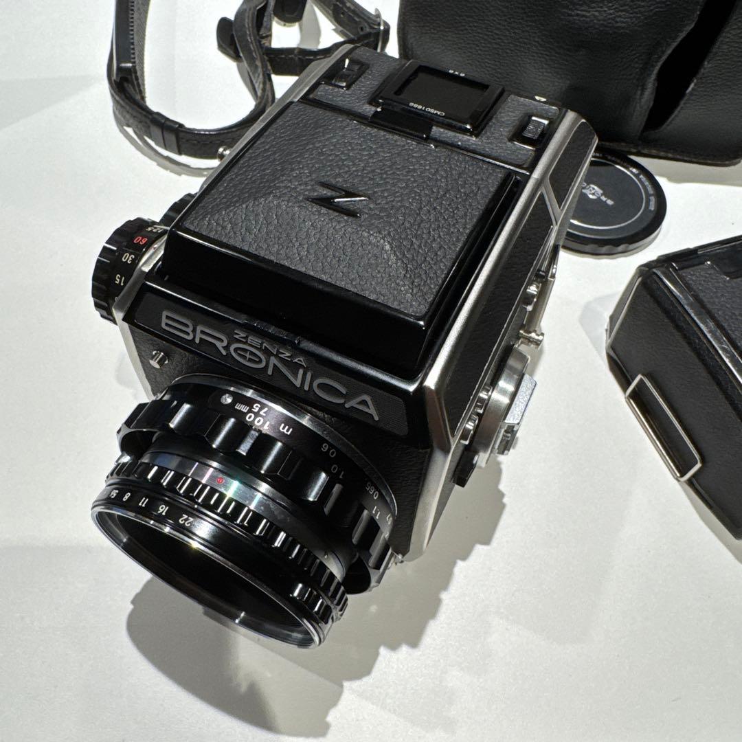 【ジャンク品】 ZENZA BRONICA ゼンザブロニカ EC フィルムカメラ