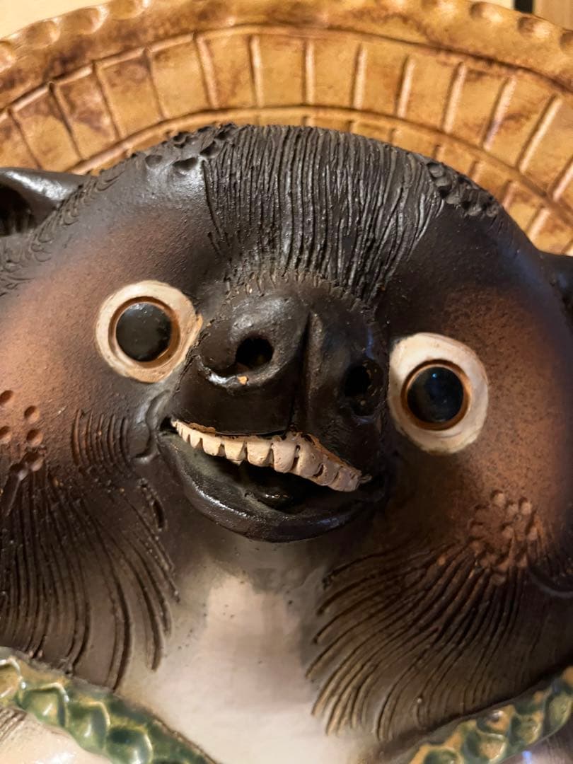 たぬきの置物