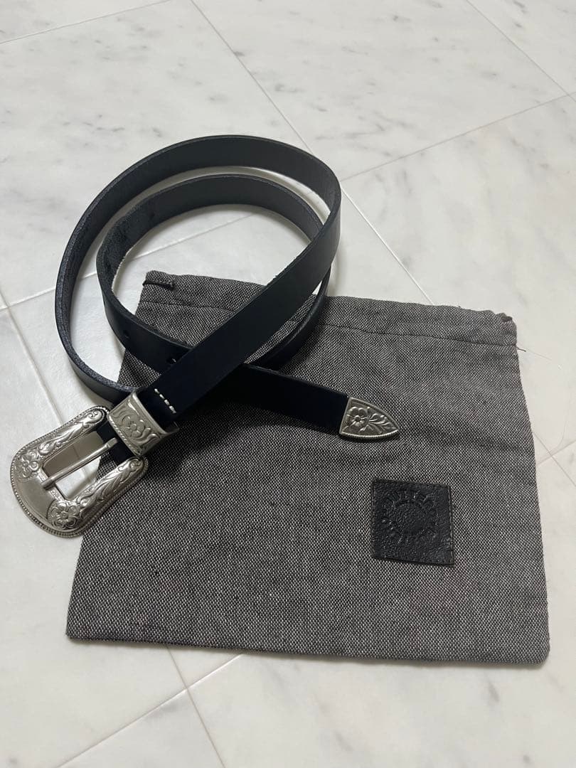 BUTTERO ブッテロ レザーウエスタンベルト