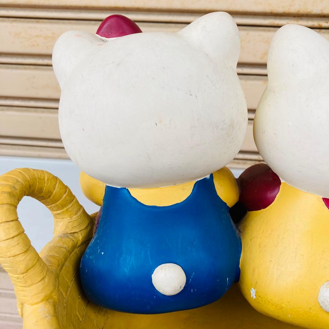 【当時物／激レア】サンリオ　ハローキティ&ミミィ　傘立て スタンド