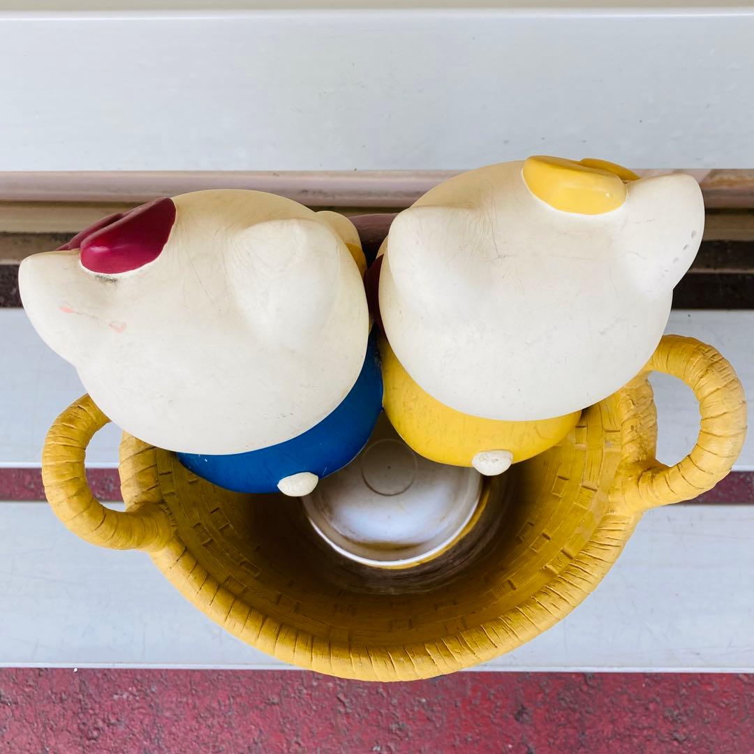 【当時物／激レア】サンリオ　ハローキティ&ミミィ　傘立て スタンド