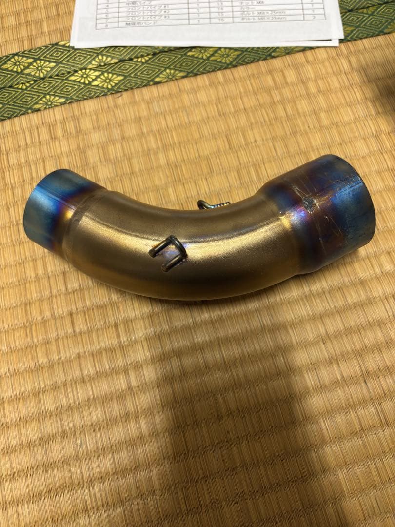 c101　ヤマハ　mt09 トリックスター　マフラー