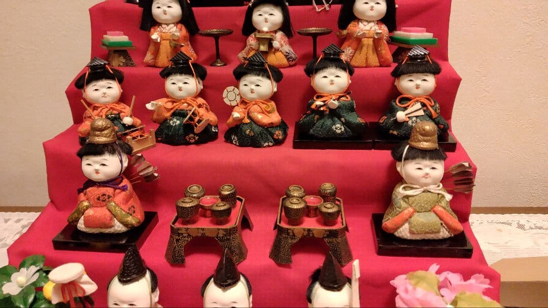 ゆ*ご様 ミニミニ雛人形セット