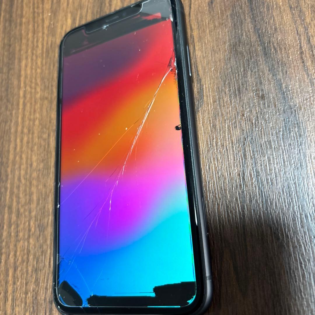 iPhone11 64GB SIMフリー 画面割れあり ジャンク