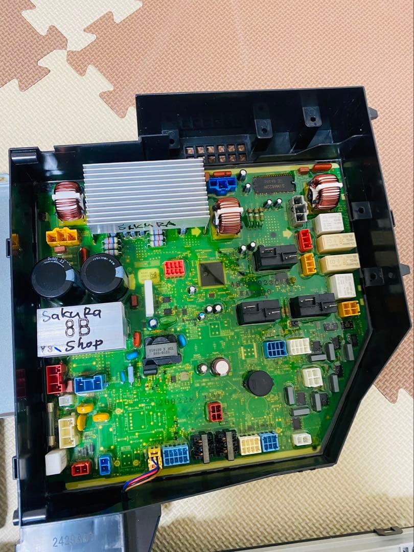 パナソニックドラム洗濯機制御基とパネルセットNA-VX800BR
