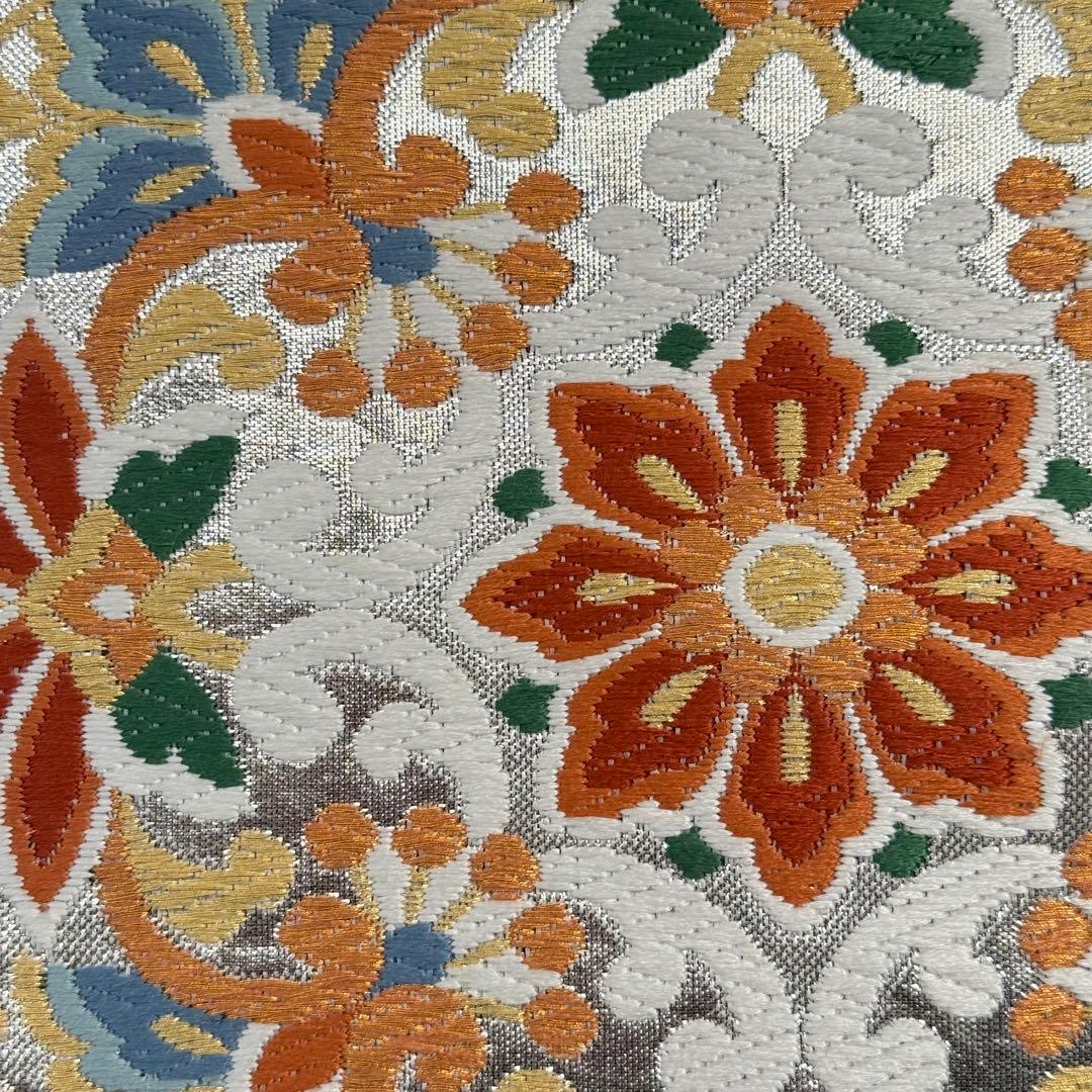 値引最終価格【志都香】正絹 袋帯 唐織 西陣織 振袖 訪問着 礼装 正倉院華文