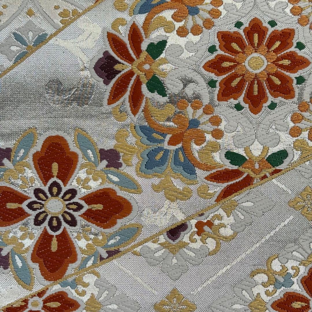 値引最終価格【志都香】正絹 袋帯 唐織 西陣織 振袖 訪問着 礼装 正倉院華文