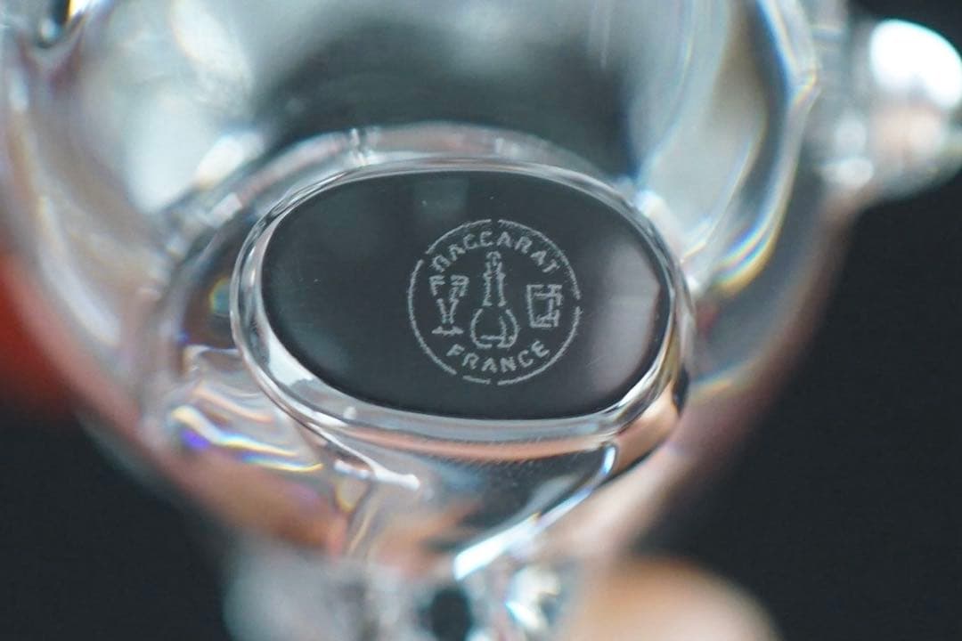 新品 バカラ くまモン クリスタル キャラクター フィギュリン オブジェ 置物